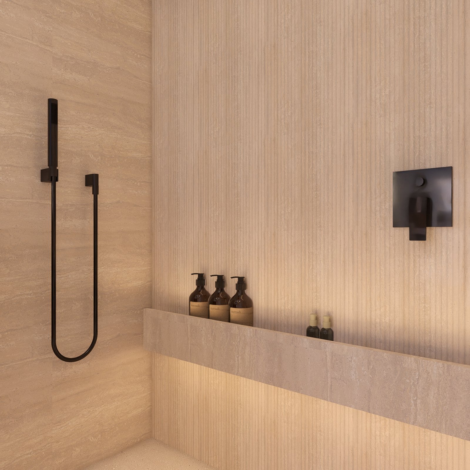 Baño B en suite del chalet en venta en León